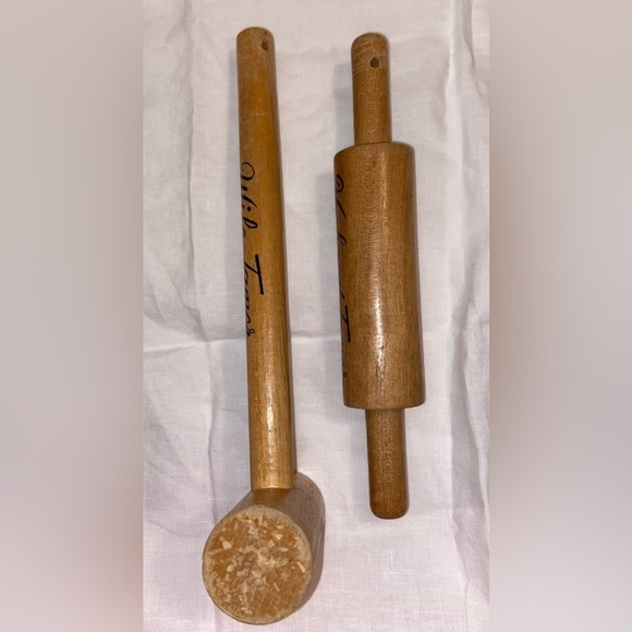 3/55$ Vintage Kitchen decor decorative wife and‎ husband wood “tamer” (humour) - Picture 6 of 13